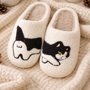 Cozy Cat Slippers